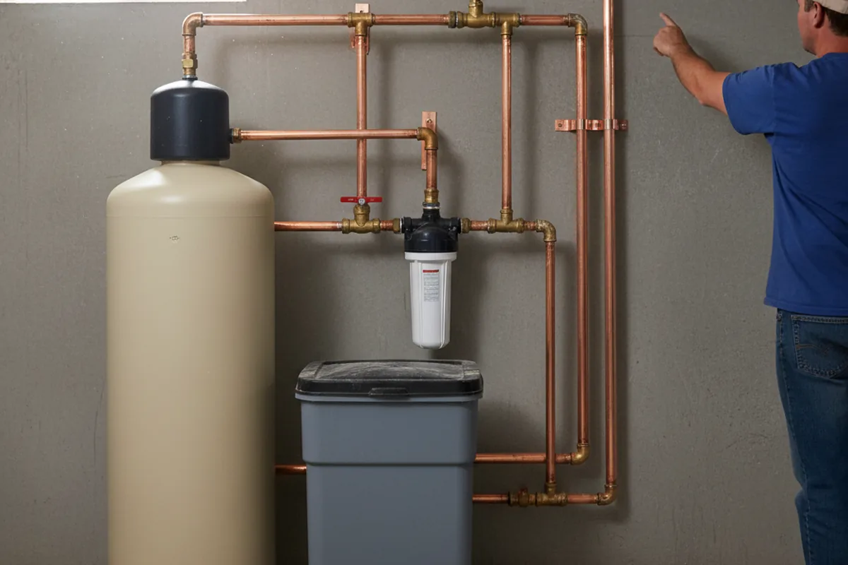 Whole-house water treatment system installed in West Covina